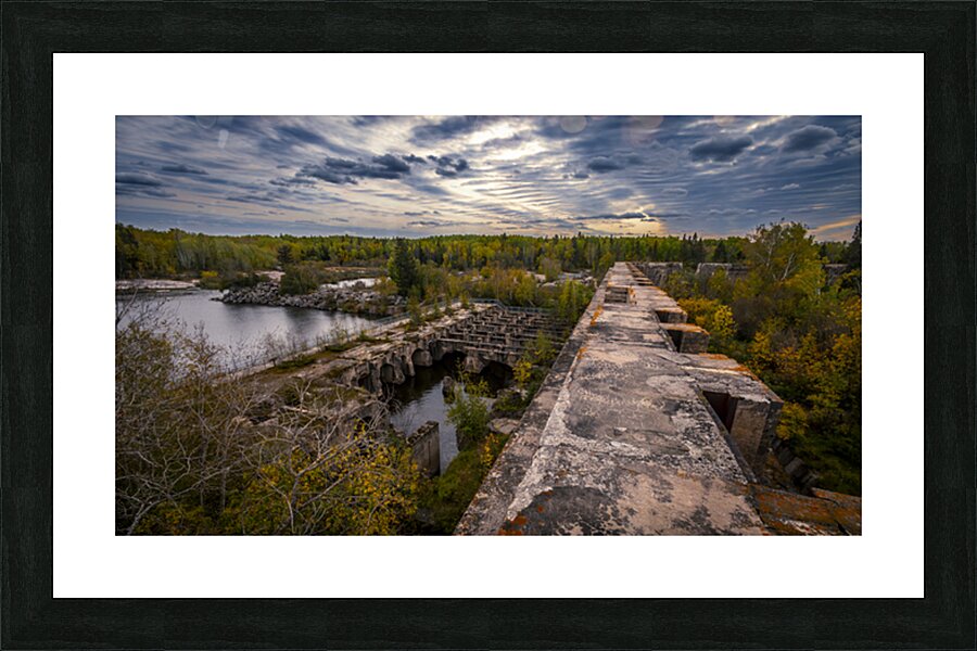Top of the Ruins Impression et Cadre photo