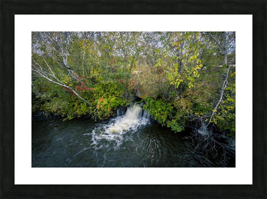 Small Falls Picture Frame print