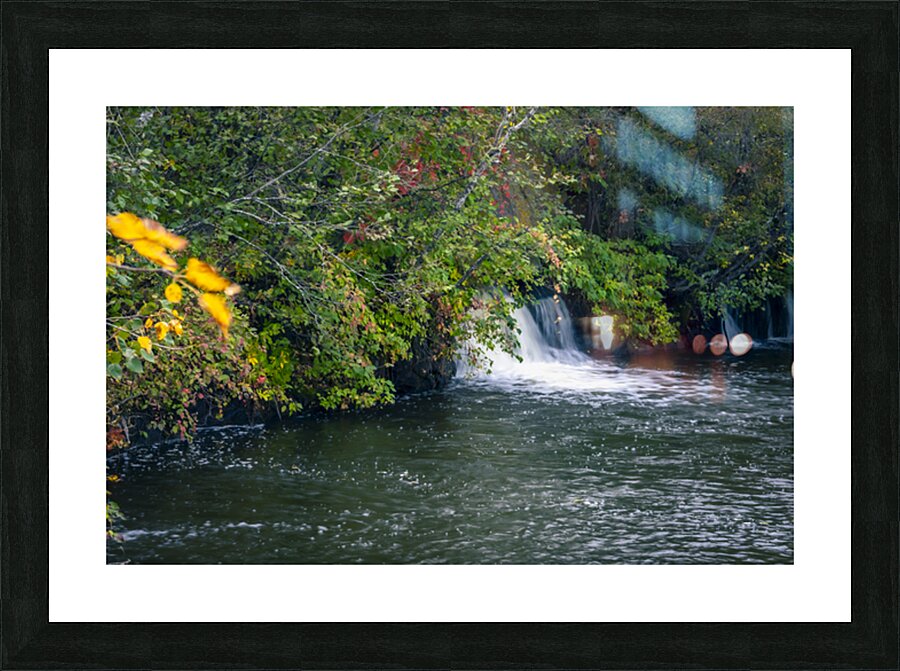 Small  Falls Picture Frame print