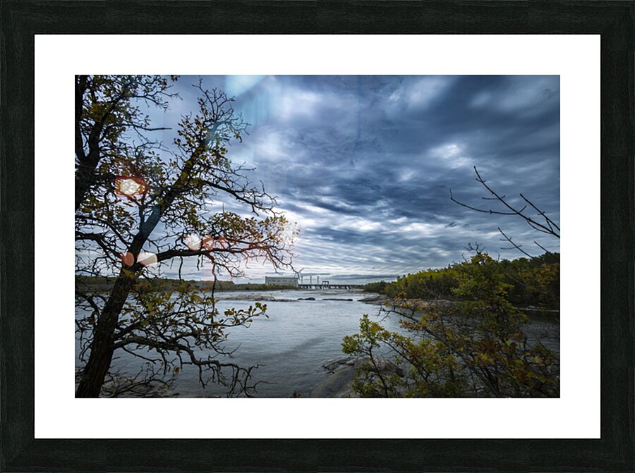 View of Seven Sisters Falls Picture Frame print