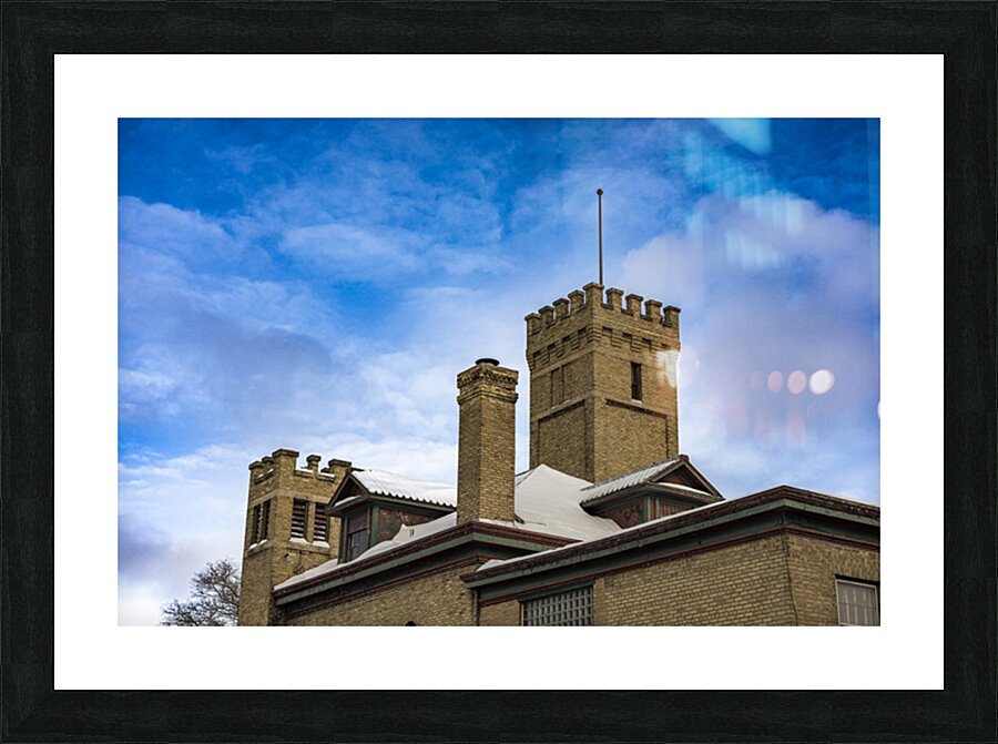 Station de Feu St-Boniface Picture Frame print