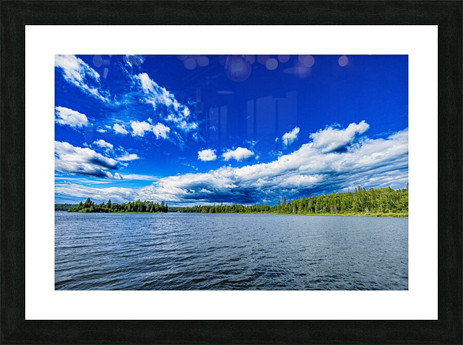 Falcon Lake Picture Frame print