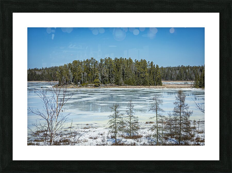 Isabel Lake Picture Frame print