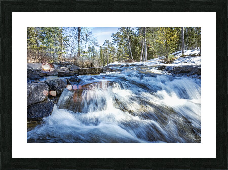 Cascading Waters Picture Frame print