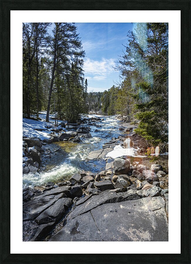 Cascading Waters Picture Frame print