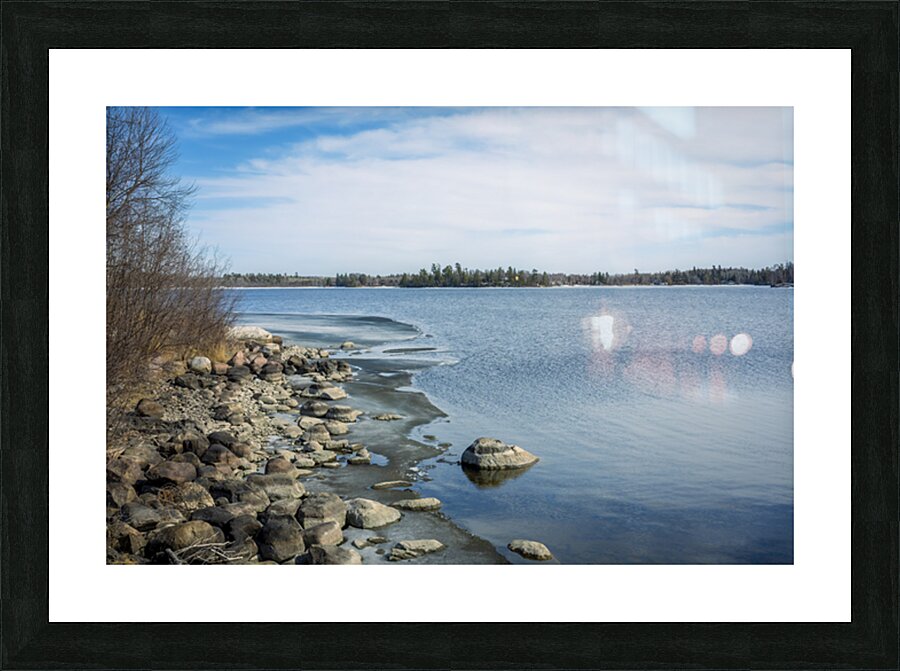 Serenity by the Shore Picture Frame print