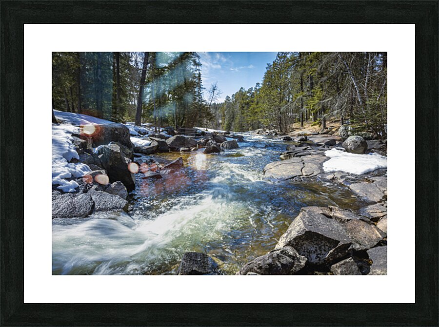 Cascading Waters Picture Frame print