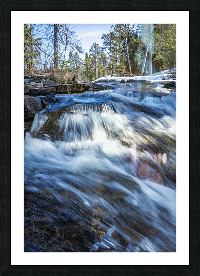 Cascading Waters Picture Frame print