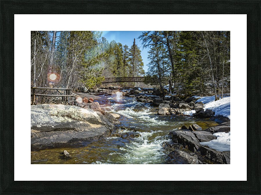 Cascading Waters Picture Frame print