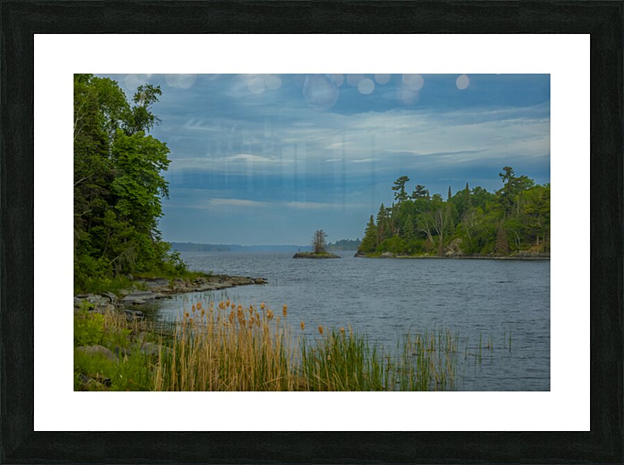 Morning on Shoal Lake Picture Frame print