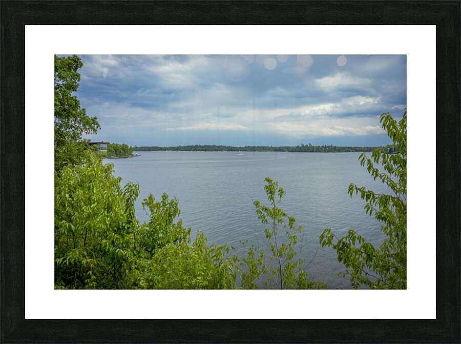 Lake of the Woods Shore Picture Frame print