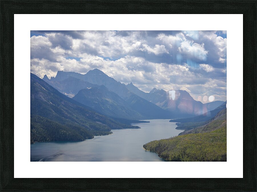 Waterton Lake Picture Frame print