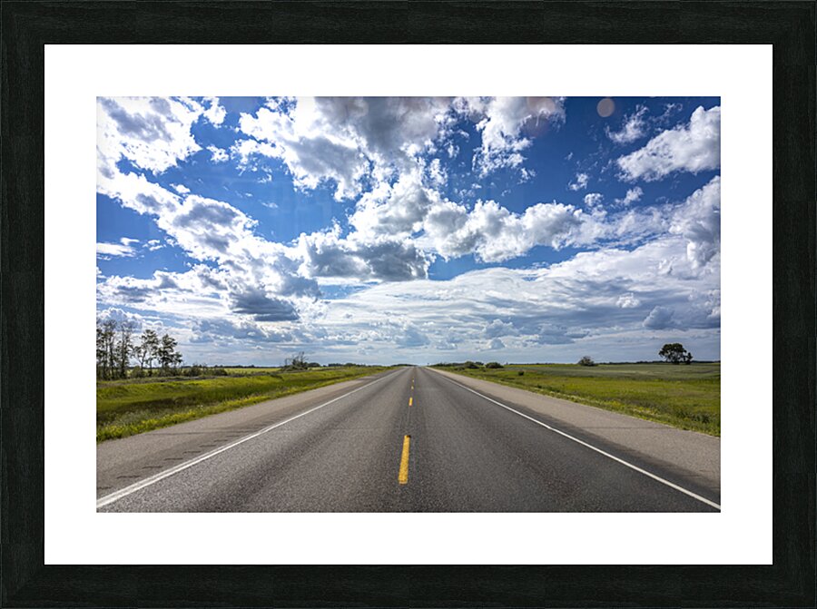 Freedom Road Picture Frame print