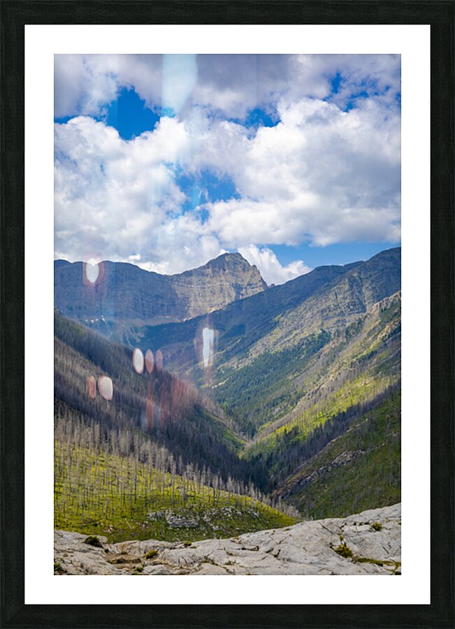 The Mountains of Waterton Picture Frame print