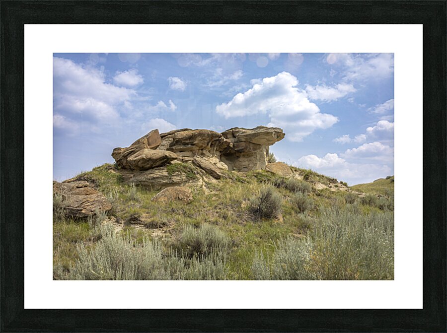Whispers of the Badlands Picture Frame print