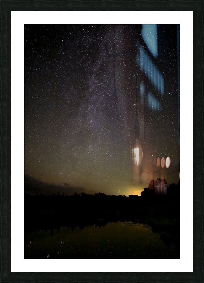 Starlit Tranquility Picture Frame print