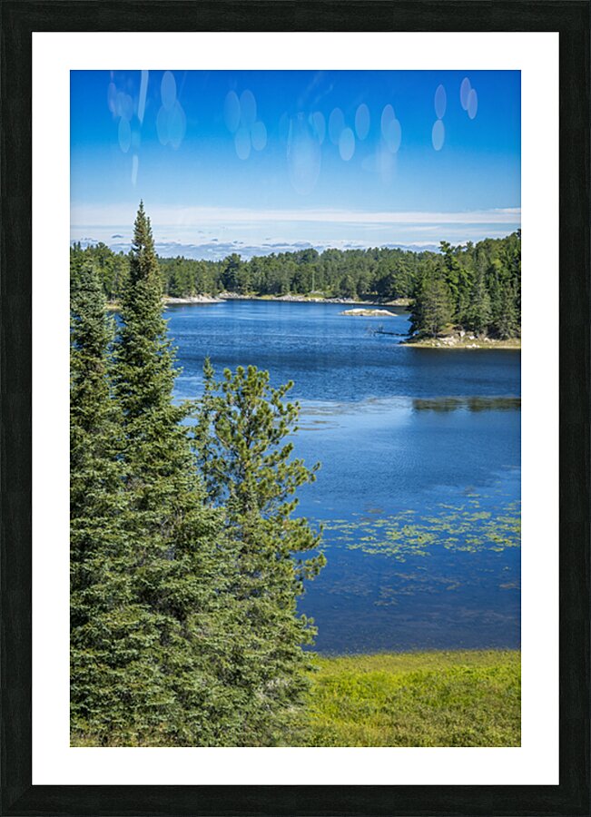 Tunnel Island Trail Picture Frame print