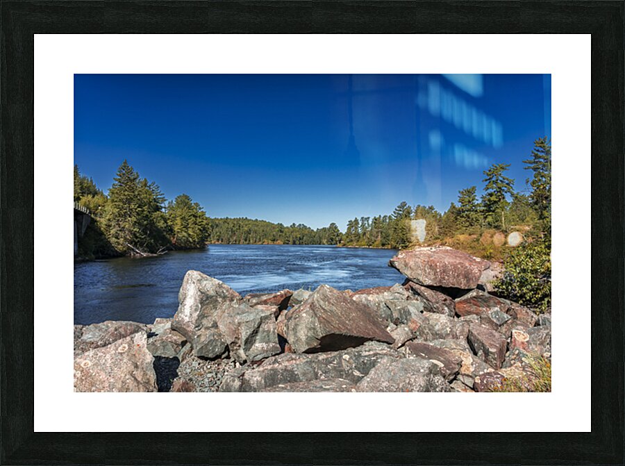 Tunnel Island Trail Picture Frame print