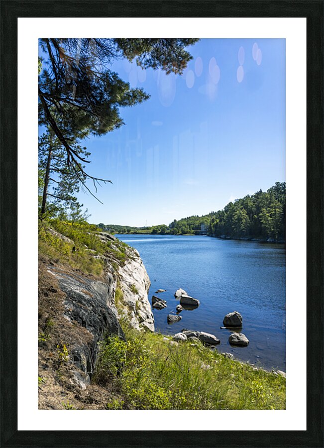 Tunnel Island Trail Picture Frame print