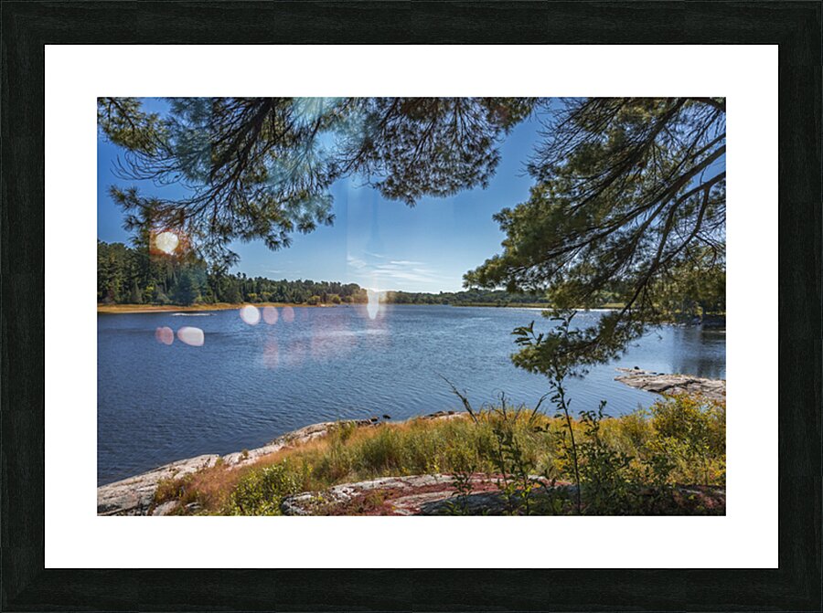 Tunnel Island Trail Picture Frame print
