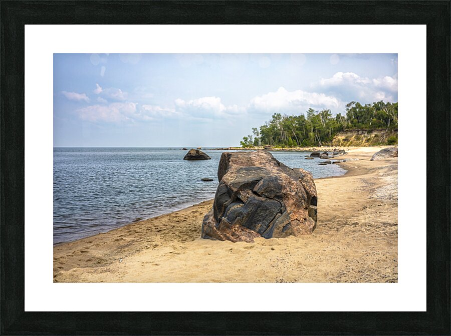 Rocky Beach Picture Frame print