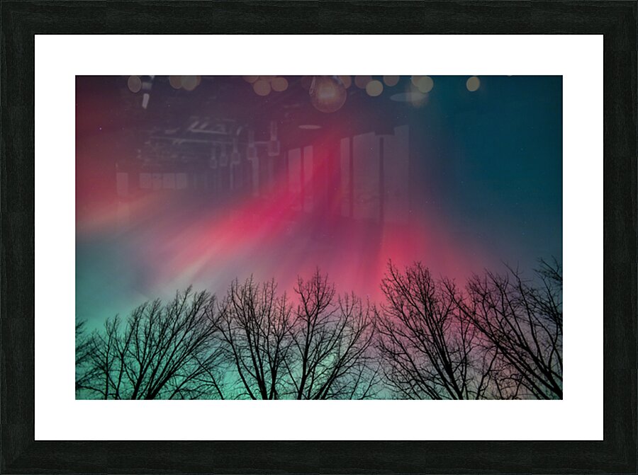 Cosmic Fire Impression et Cadre photo