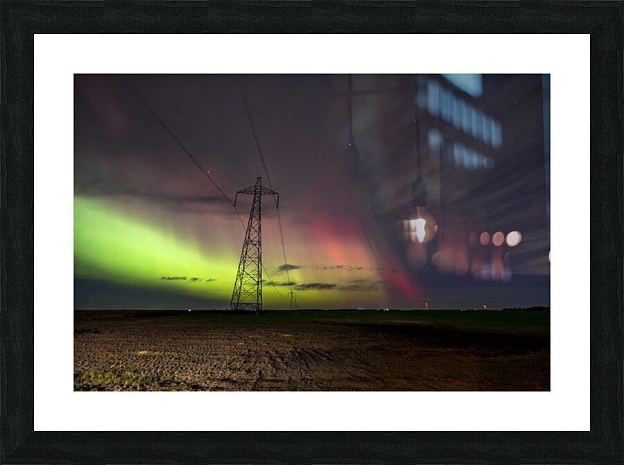 An Electric Night Picture Frame print