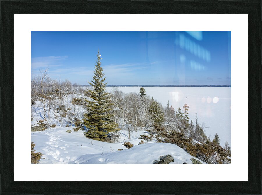 Winter Ridge Vista Picture Frame print