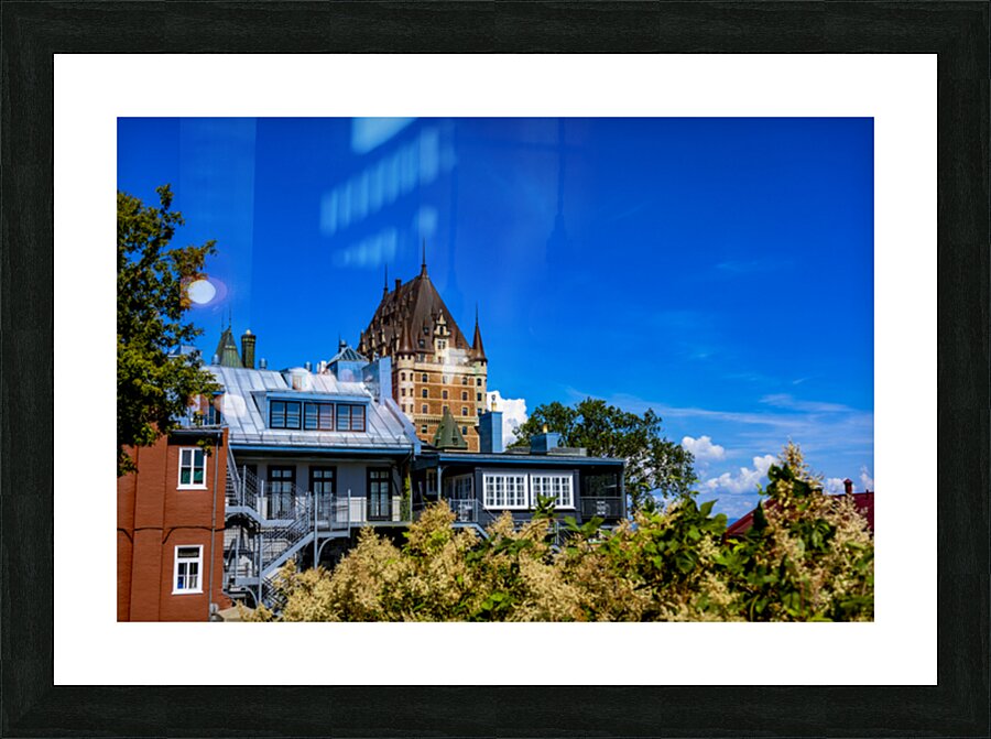 Chateau Frontenac Picture Frame print