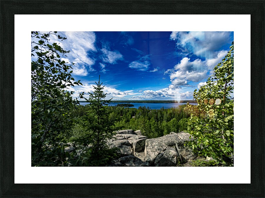 Top of the World Trail at Falcon Lake Picture Frame print