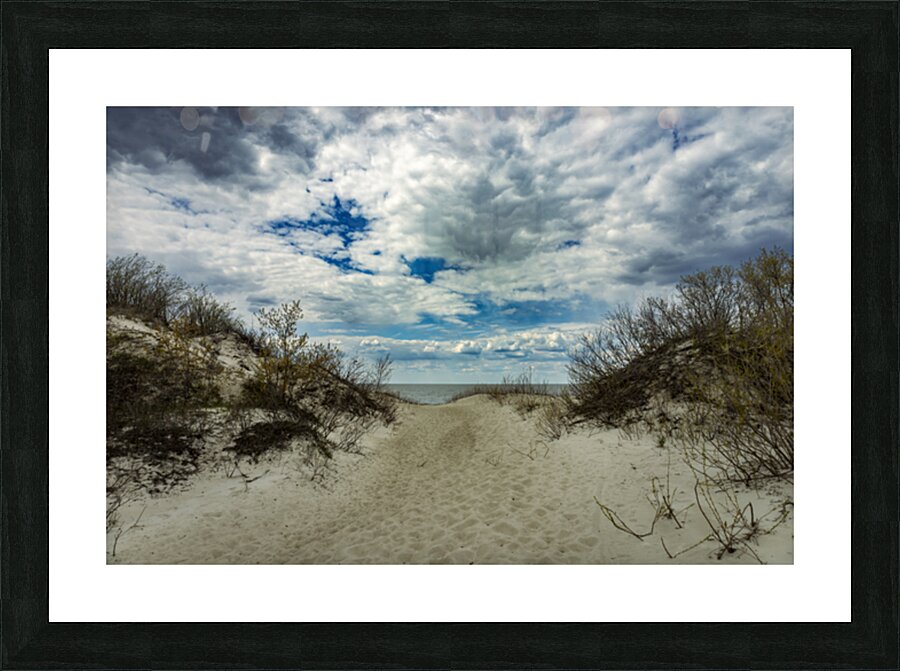 To the Beach Picture Frame print