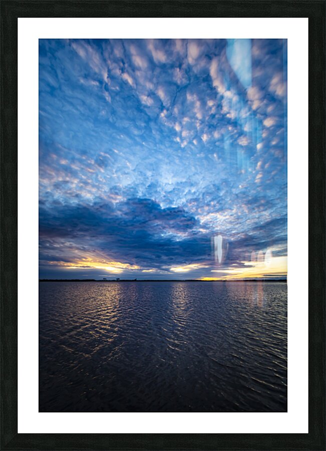 Flooded Field Picture Frame print