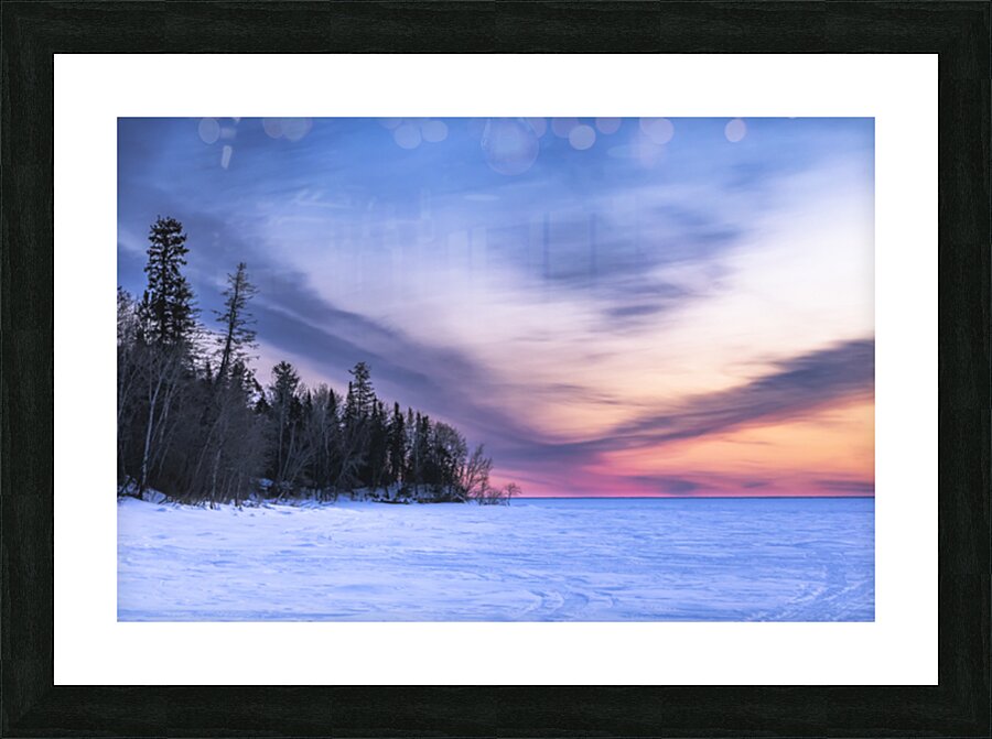 Heclas Sunrise Picture Frame print