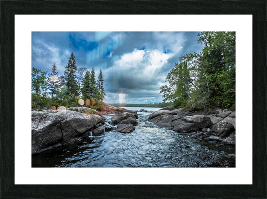 Tulabi Falls Picture Frame print