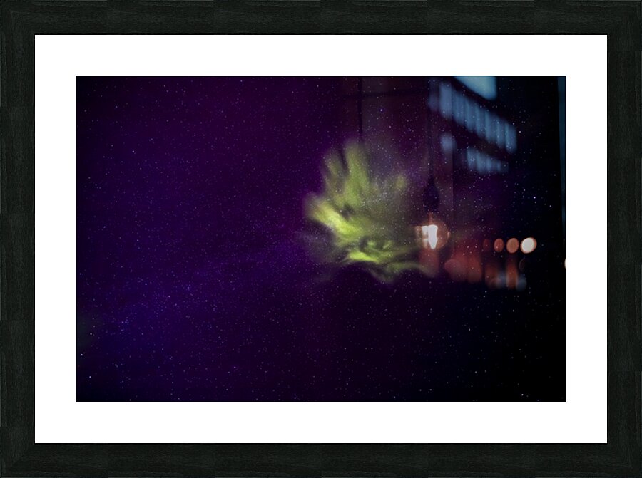 Aurora Burst Picture Frame print