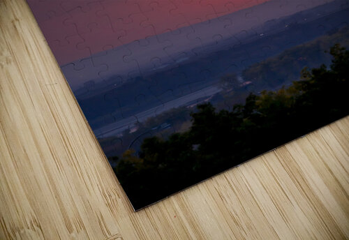 Red Wine Sunset Marc Gilbert Photography puzzle