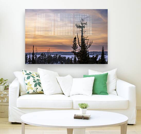 Overlooking Falcon Lake Reproduction