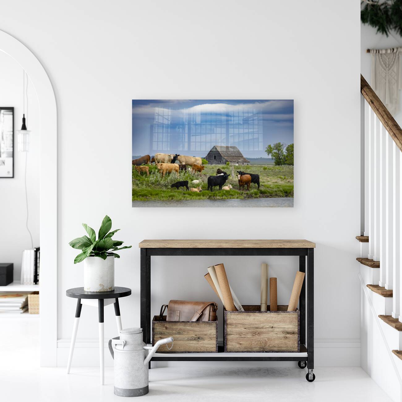 Cattle on a Hill Reproduction