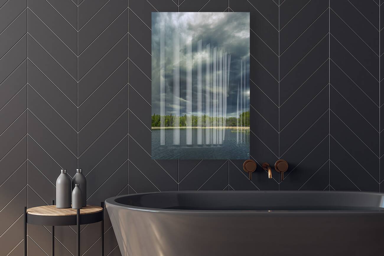 Stormclouds in the Bay Reproduction