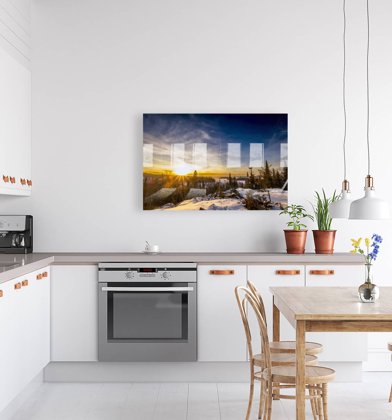 Falcon Lake Sunset Reproduction