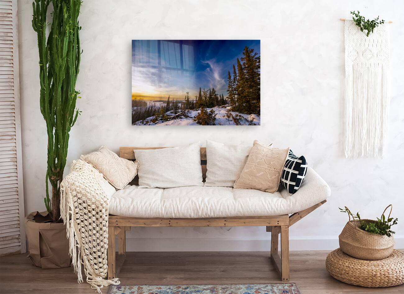 Falcon Lake Sunset Reproduction