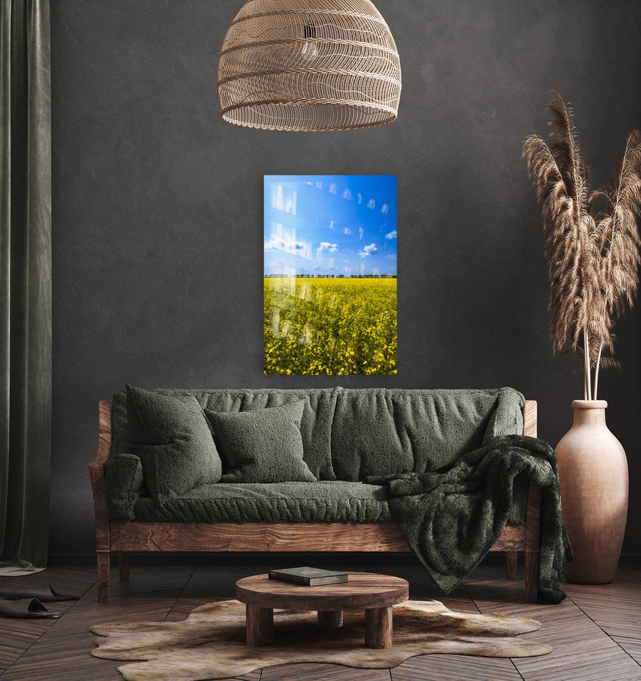 Canola Field Reproduction