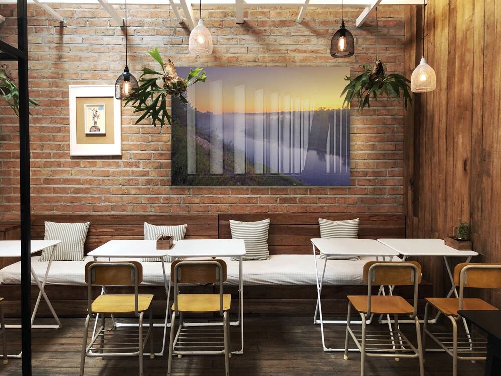 Foggy Sunrise on the Roseau River Reproduction