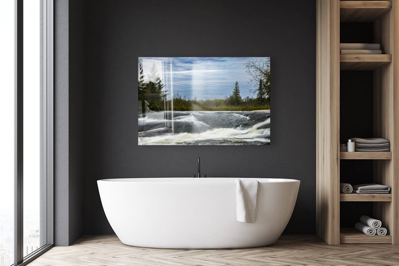 Falls by the Dam Reproduction