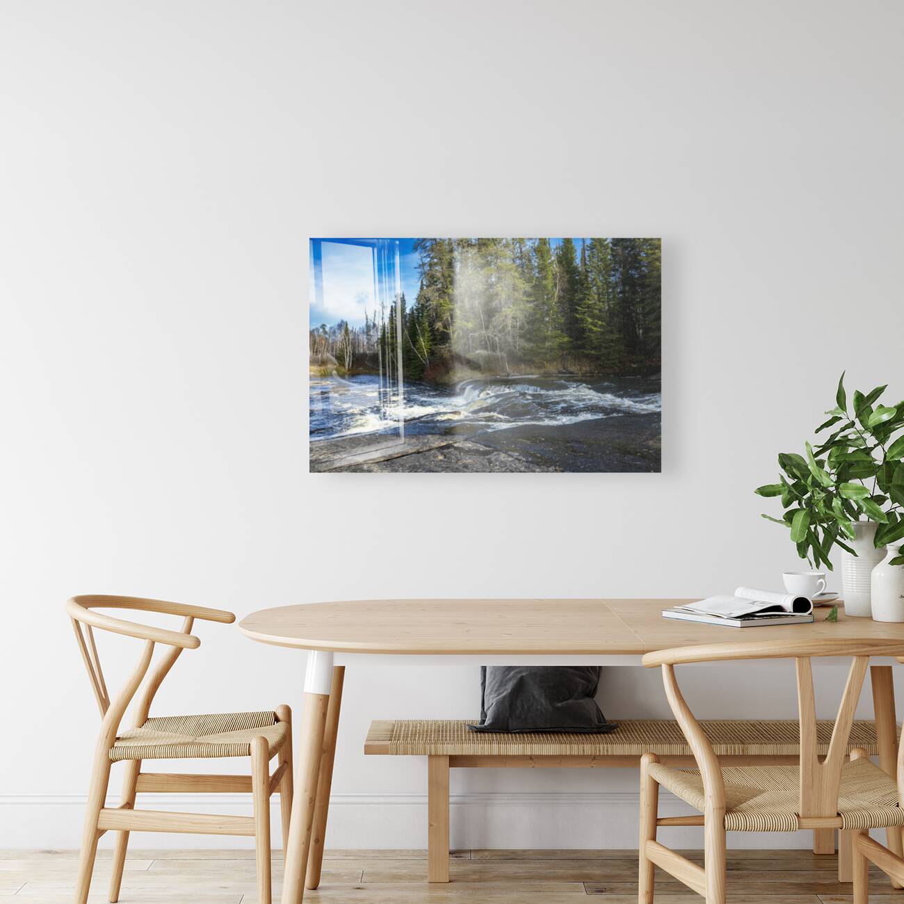 Falls at Pine Point Rapids Reproduction