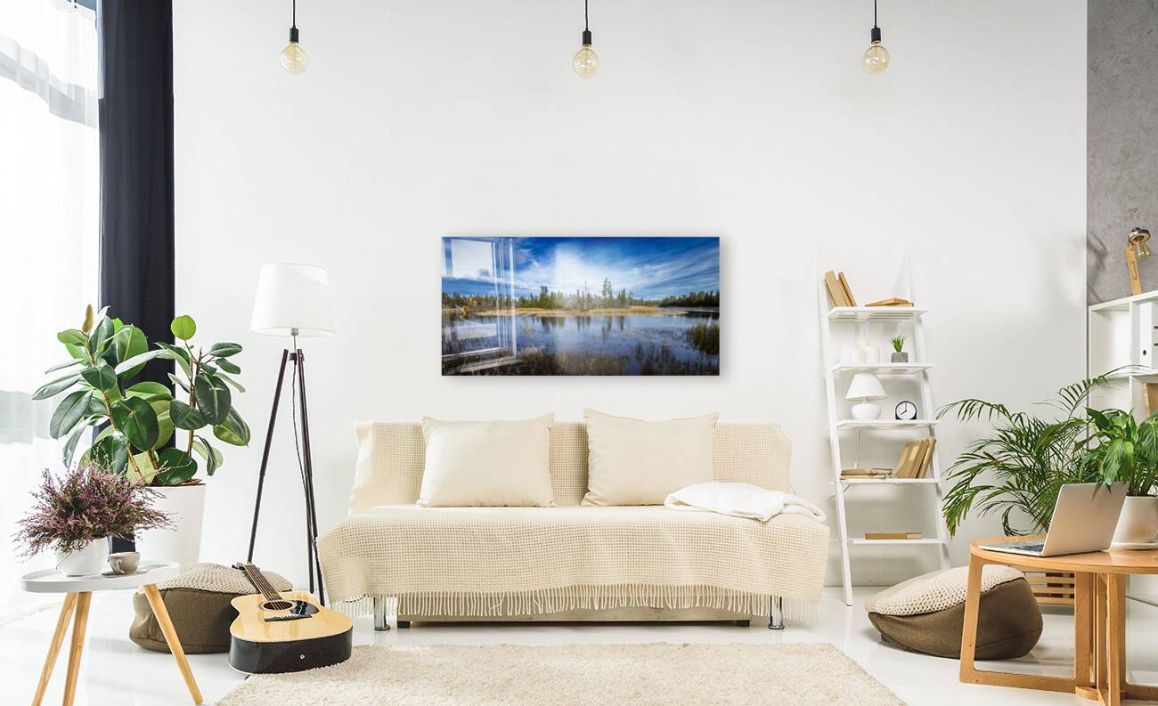 Horseshoe Bend at Pine Point Rapids Reproduction