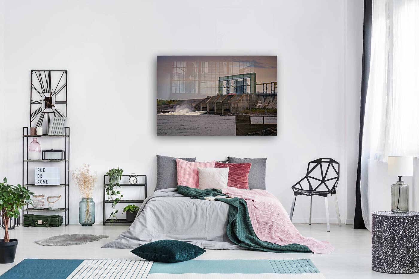 Great Falls Spillway Reproduction