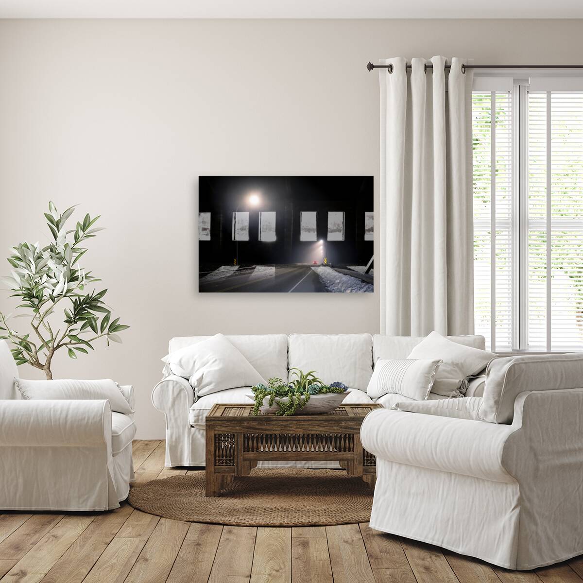 Bridge in the Fog Reproduction