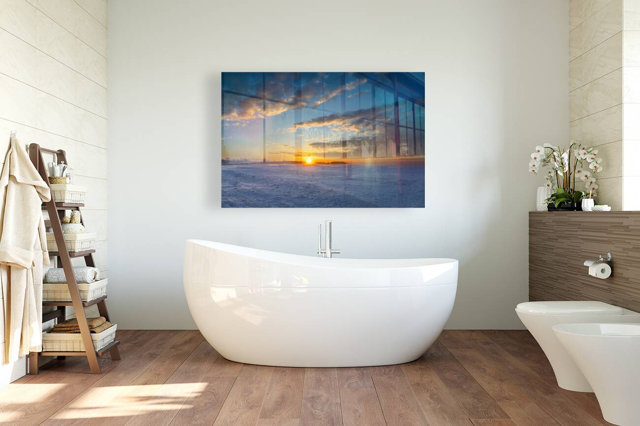 Winter Sunrise Reproduction