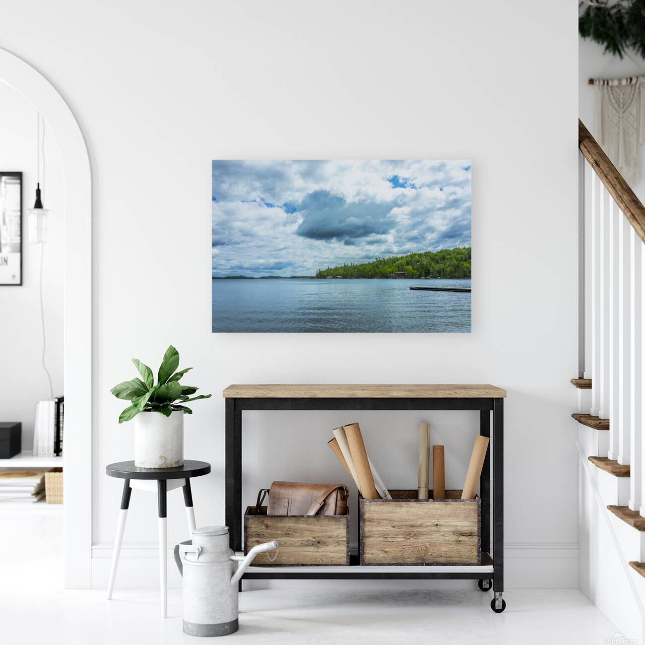 Lake of the Woods View Reproduction